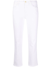FRAME CROPPED STRAIGHT-LEG JEANS