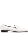 LAURENCE DACADE ANGELA LEATHER LOAFERS
