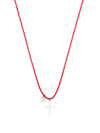 UNDERCOVER CROSS BEADED NECKLACE