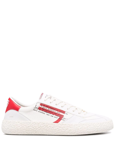 Puraai Ciliegia Low-top Sneakers In White