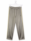 MM6 MAISON MARGIELA TEEN EMBROIDERED-LOGO TROUSERS