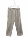 MM6 MAISON MARGIELA EMBROIDERED-LOGO TROUSERS