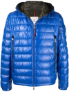 Moncler Daniel Water Resistant Lightweight Down Puffer Jacket In Blue