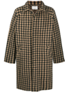 LANEUS 'PIED DE POULE' COAT