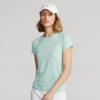 Polo Ralph Lauren Performance Jersey Short-sleeve Tee In April Green