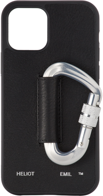 Heliot Emil Black Carabiner Iphone 11 Pro Case In Black17662680