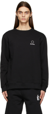 ETUDES STUDIO BLACK STORY LOGO SWEATSHIRT