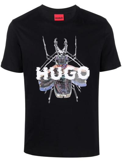 ★Hugo Boss★ Cyber Bug Regular Fit T-Shirt 50465930100 Hugo Boss Cyber Bug Tee – DTLR