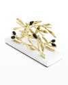 Michael Aram Olive Branch Vertical Napkin Holder