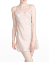 Rya Collection Fresh Satin Chemise In Champagne