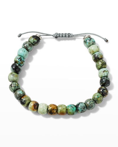 Kendra Scott Men's Cade Beaded Bracelet In African Turquoise