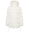 Canada Goose White Paradigm Expedition Down Parka In Greige