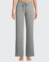 Natori Ulla Brushed Rib-knit Lounge Pants In Sns