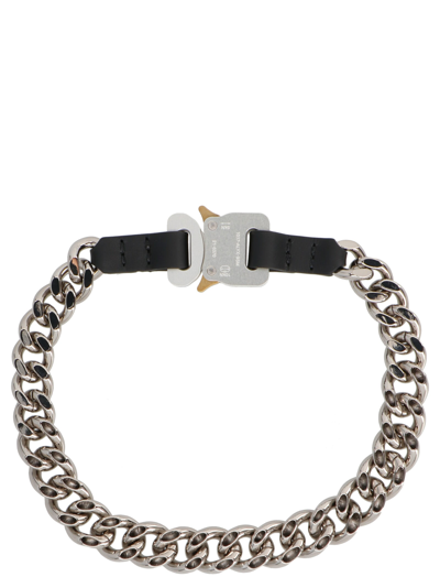 Alyx Chain-link Buckle-fastening Necklace In Gry0002 Silver