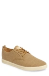 Clae Ellington Sneaker In Tan Hemp Canvas