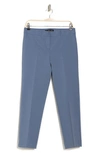 Amanda & Chelsea Chelsea Knit Trouser Pants In Slate Blue