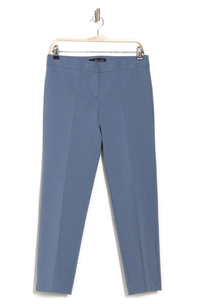 Amanda & Chelsea Chelsea Knit Trouser Pants In Slate Blue