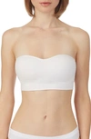 On Gossamer Cabana Seamless Strapless Bra In White