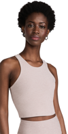 Beyond Yoga 'focus' Spacedye Crop Tank Top In Neutral