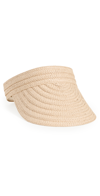 Madewell Packable Visor In Natural Multi