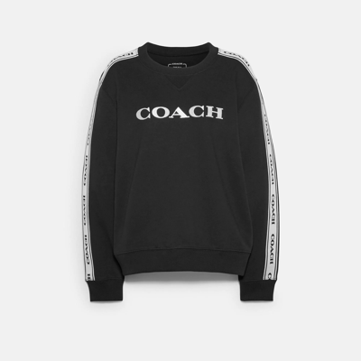 Coach Outlet Essential Crewneck In Black