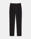 Lafayette 148 Double Face Wool Bridger Pant In Black