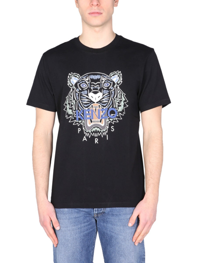 Kenzo Tiger Classic T-shirt In Black