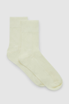 Cos 2-pack Ribbed Panel Socks In White