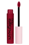 Nyx Cosmetics Cosmetics Lip Lingerie Xxl Matte Liquid Lipstick In Sizzlin