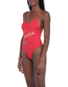 Sundek One-piece Swimsuits In Red