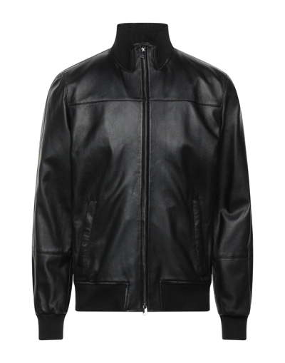 Olivieri Jackets In Black