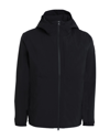 Woolrich Pacific Jacket In Black Softshell In Black