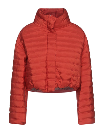 No-nà Down Jackets In Rust
