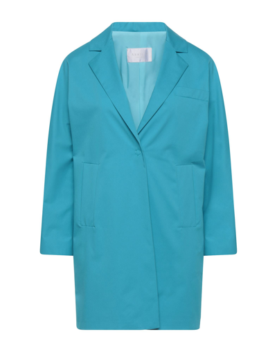 Annie P Overcoats In Blue