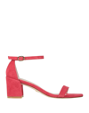 Stuart Weitzman Sandals In Red