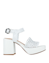 Lorenzo Mari Sandals In White