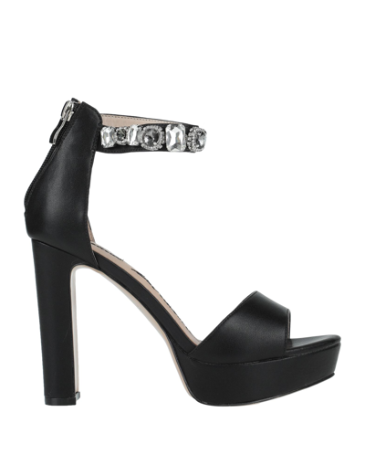 Luciano Barachini Sandals In Black