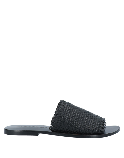 Strategia Sandals In Black