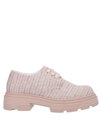 Le Pepite Lace-up Shoes In Pink
