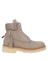 Buscemi Ankle Boots In Khaki