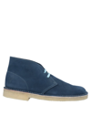 Clarks Originals Ankle Boots In Blue
