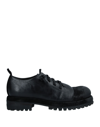 1725.a Lace-up Shoes In Black