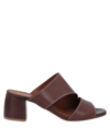 La Corte Della Pelle By Franco Ballin Sandals In Brown