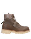 Buscemi Ankle Boots In Khaki
