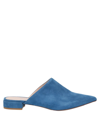 Entourage Mules & Clogs In Slate Blue