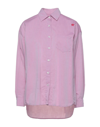 THE EDITOR THE EDITOR WOMAN SHIRT PASTEL PINK SIZE L COTTON