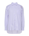 THE EDITOR THE EDITOR WOMAN SHIRT LILAC SIZE XS COTTON