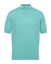 Filippo De Laurentiis Polo Shirts In Light Green