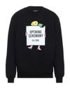 Opening Ceremony Black Light Bulb Print Sweatshirt In Black