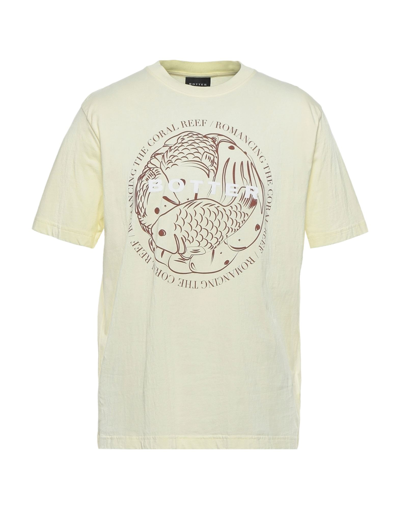 Botter Graphic-print Organic Cotton T-shirt In Yellow